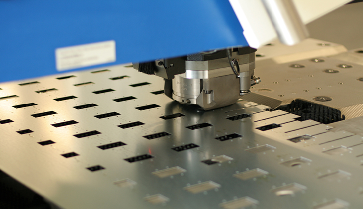 High precision CNC sheet metal stamping and punching machinery - CN Metalworks